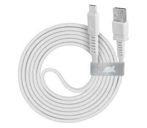 Rivacase PS6000 USB-microUSB, 1,2m, bílý