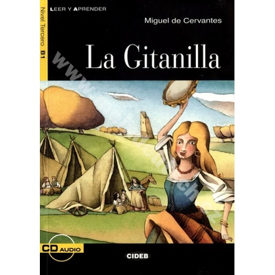 La Gitanilla - zjednodušená četba B1 ve španělštině vč. CD