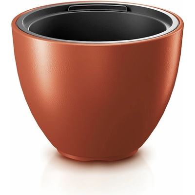 PROSPERPLAST Kvetináč s vkladem HEOS měď 46,9cm