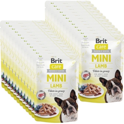 Brit Care Mini jahňacie filé v omáčke 24 x 85 g