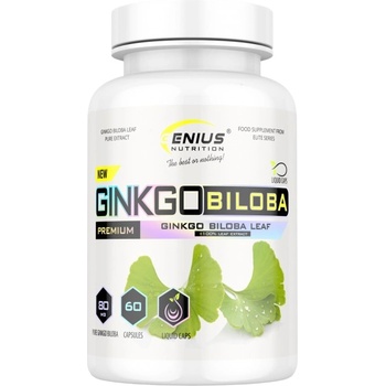 Image 1 of GENIUS NUTRITION Ginkgo Biloba [60 капсули]