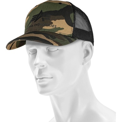 Alpha Industries Basic Trucker Cap Camo wdl camo