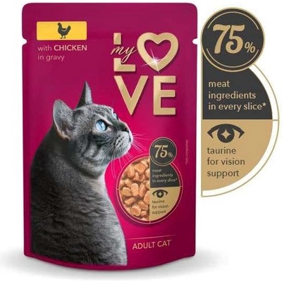 MyLove Cat with Chicken in delicate sauce 85 g