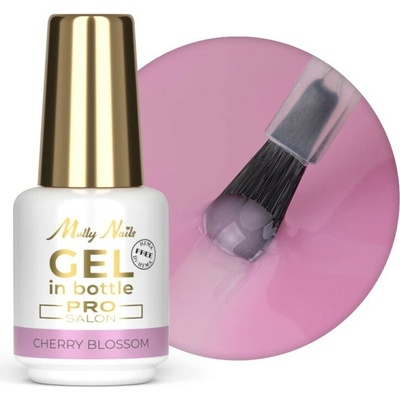 MOLLY Gel in Bottle Molly Nails Pro Salon CERRY BLOSSOM bez HEMA/Di-HEMA 15 g