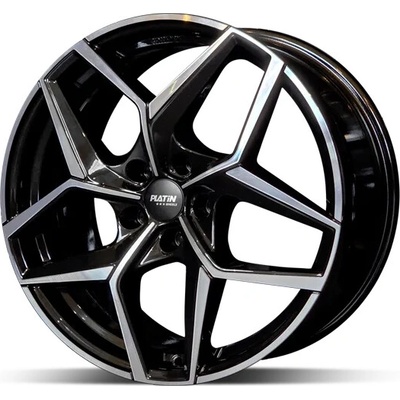 Platin P128 7,5x18 5x108 ET42 black polished