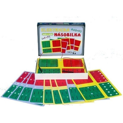 Elektrická násobilka na baterie v krabici 22x16x3cm