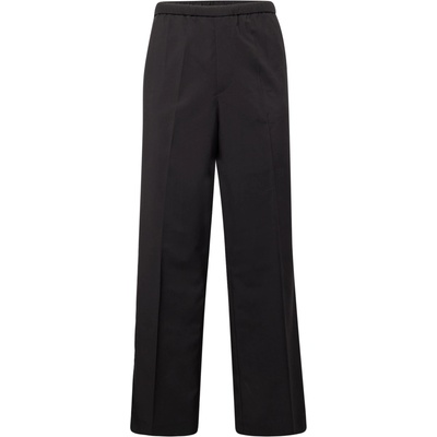 Weekday Панталон с ръб 'Axel' черно, размер M