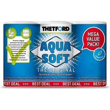 Thetford AQUA-SOFT toaletný papier balenie 6 kotúčov