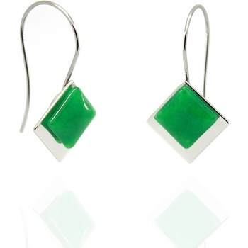 Foxette náušnice Jade z chirurgické oceli háček JF_0369+