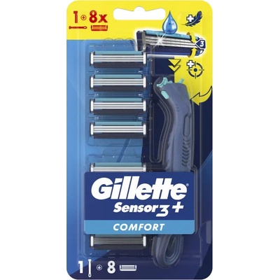 Gillette Sensor 3 + 8 ks hlavic