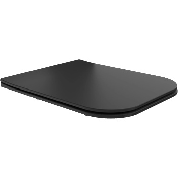 Mexen Madox забавен капак със забавено падане slim, дуропласт, черен мат - 39154085 (39154085)