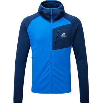 Mountain Equipment Мъжко поларено яке Mountain Equipment Eclipse Hooded Jacket Fleece jacket - Atlantic / Medieval - размер XL (005-1168-1314)