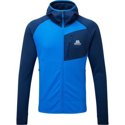 Mountain Equipment Мъжко поларено яке Mountain Equipment Eclipse Hooded Jacket Fleece jacket - Atlantic / Medieval - размер XL (005-1168-1314)