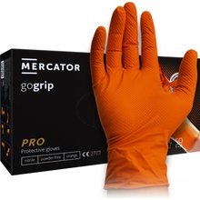 Mercator Medical Nitrilové GoGrip oranžové 50 ks