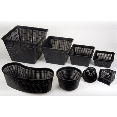 SuperFish POND Košík na vodní rostliny plastový čtverec 23x23cm