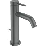 Hansgrohe Tecturis S - Смесител за умивалник със сифон, EcoSmart+, матиран черен хром 73310340 (73310340)