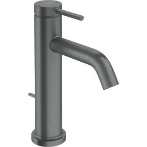 Hansgrohe Tecturis S - Смесител за умивалник със сифон, EcoSmart+, матиран черен хром 73310340 (73310340)