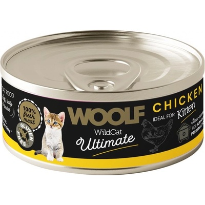 WOOLF WildCat Ultimate Kitten Chicken Pate 85 г