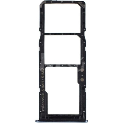 Držiak SIM karty a SD karty Samsung A515F, A715F Galaxy A51, A71 Farba: Čierna