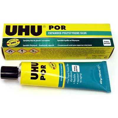 UHU POR /40g kontaktné lepidlo na penový polystyrén 50 ml