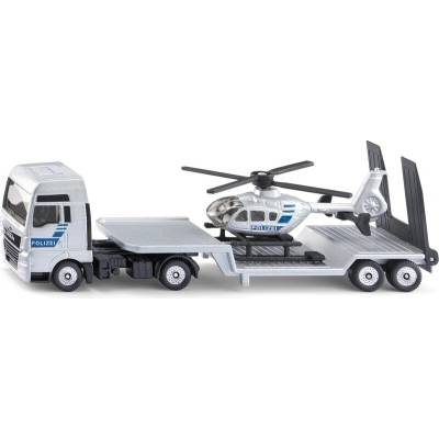 SIKU Super - policení tahač MAN s vrtulníkem 1:87