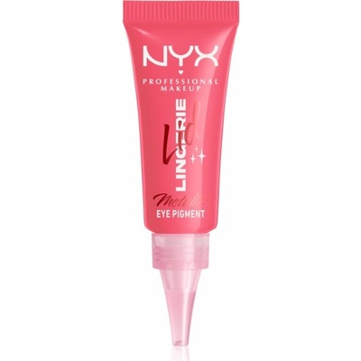 NYX Professional Makeup Lid Lingerie krémové oční stíny 09 Cheeky Coral 6 ml