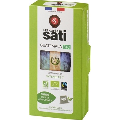 Les Cafés Sati Guatemala Bio 10 ks
