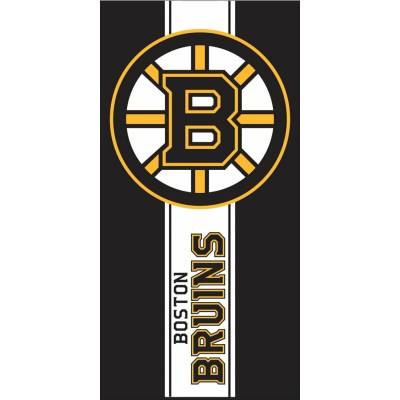 TipTrade CZ Hokejová bavlnená osuška NHL Boston Bruins séria Belt 70 x 140 cm