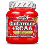 Amix Nutrition Глутамин + bcaa / Ароматизиран - Горски плодове / 530 г