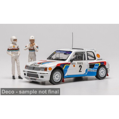 IXO Peugeot 205 Turbo 16 Rally Monte Carlo 1985 #2 Vatanen Harryman 1:43