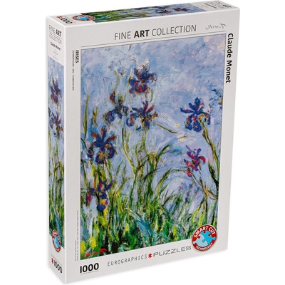 EUROGRAPHICS Пъзел Eurographics от 1000 части - Ириси, Клод Моне (EG60002034)