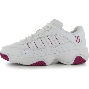 K Swiss Дамски маратонки K Swiss K Court Blast Ladies Tennis Shoes - White/Berry