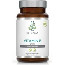 Cytoplan Vitamín E 100 mg, 60 vegan kapslí