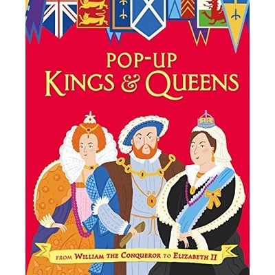Pop-up Kings and Queens králové a královny Velké Británie