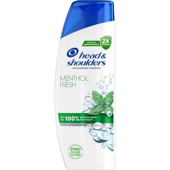 Head & Shoulders Šampón na vlasy Menthol Fresh proti lupinám 400 ml