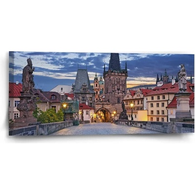 Sablio Obraz Karlov most - 110x50 cm