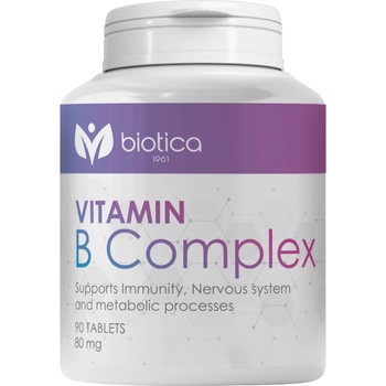 Biotica 1961 Vitamin B Complex, 80 mg, 90 таблетки, Biotica 1961