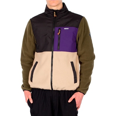 Iriedaily Мъжко поларено яке Iriedaily Auf Deck Fleece Jacket - Deep Purple - размер XXL (005-4867-0516)