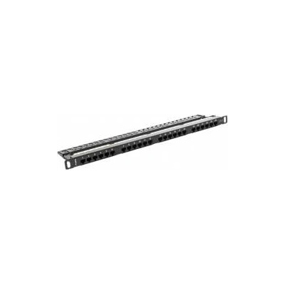 Lanberg 24-port UTP Category 6 Patch Panel Lanberg PPU6-0024-B