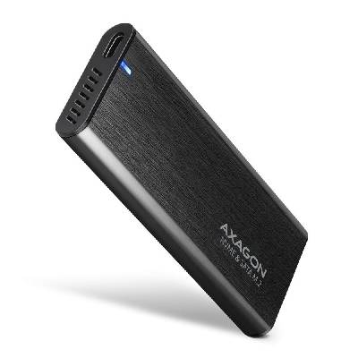 Externí box AXAGON EEM2-SB2, M.2 NVMe & SATA screwless RAW box, black (EEM2-SB2)