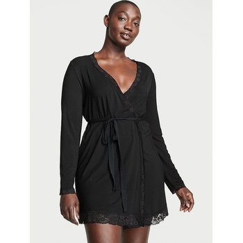 Victoria's Secret dámský župan Modal černý