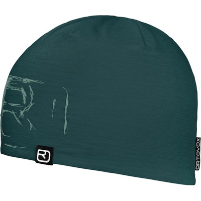 Ortovox 120 Tec Logo beanie black raven