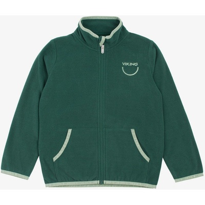 Viking Footwear Playtime Fleece Jacket Warm dark green/green