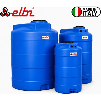 ELBI CV-750 Резервоар за питейна вода 750 л, син, вертикален цилиндър (ELA510059)