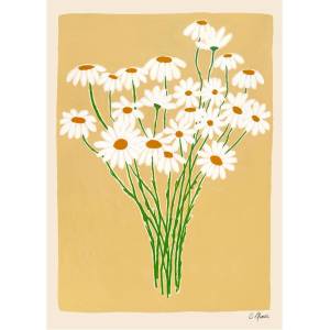 The Poster Club Постер 30x40 cm Daisies - Carla Llanos - The Poster Club (16981-3)
