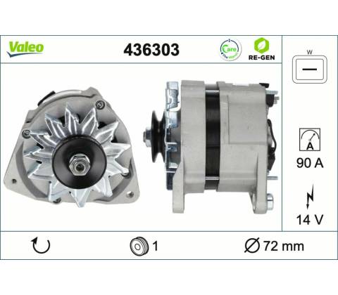 Alternátor VALEO 436303