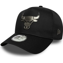 New Era CHICAGO BULLS NBA METALLIC Čierna Strieborná