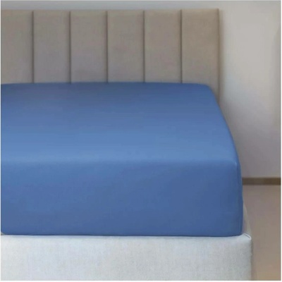 Polášek Jersey prostěradlo modré lycra 90x200x15-18