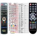 GENERAL TELE2 - съвместимо дистанционно управление на марката General Дистанционно