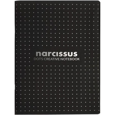 Narcis sešit DOTS A4 60l 80g černý